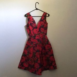 VINTAGE Floral Garden Party Dress